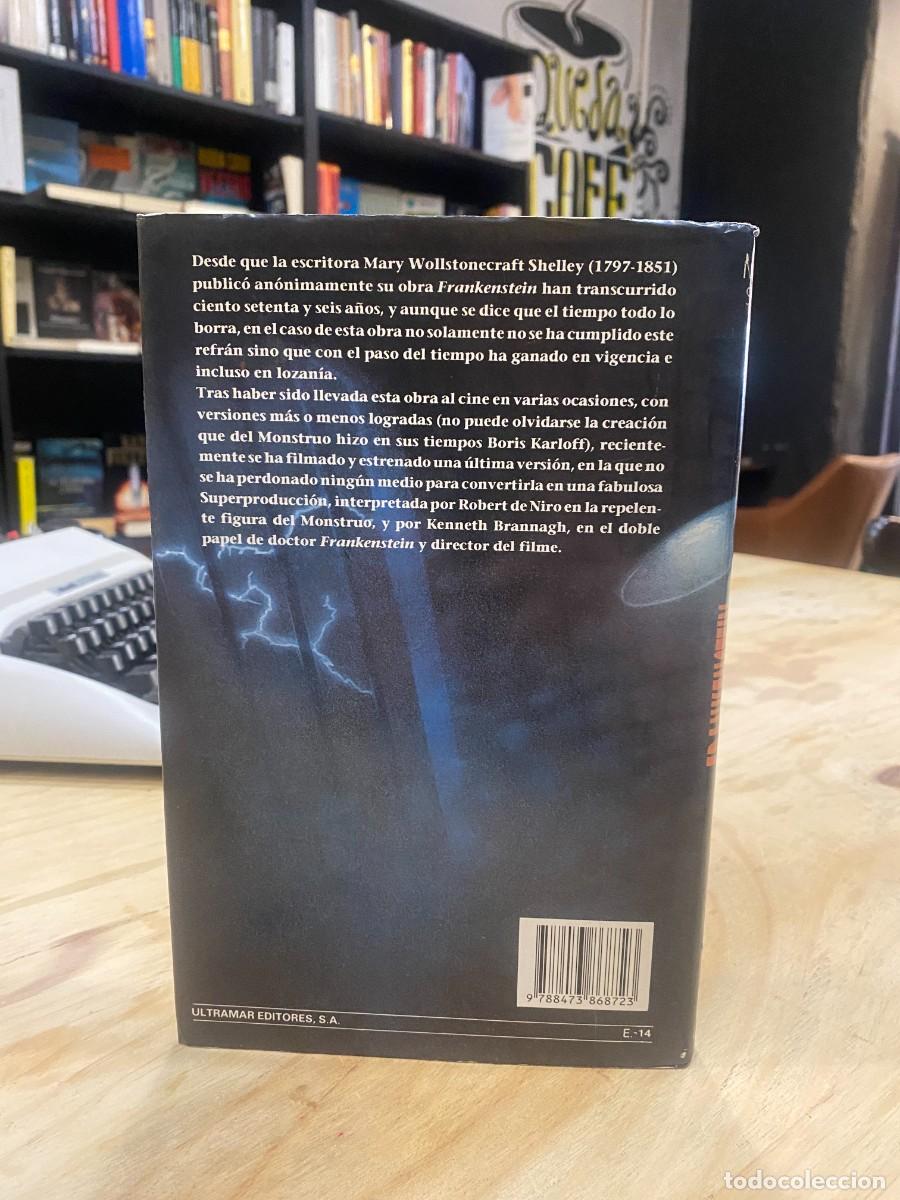 Libros: FRANKESTEIN- MARY SHELLEY. ULTRAMAR. 1994 - Foto 2