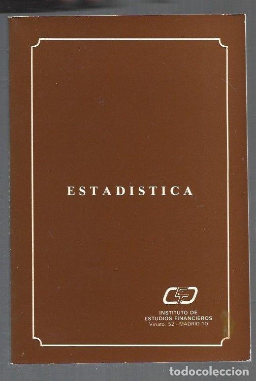 Libros: ESTADISTICA - LOPEZ PEREZ, INMACULADA - Foto 1