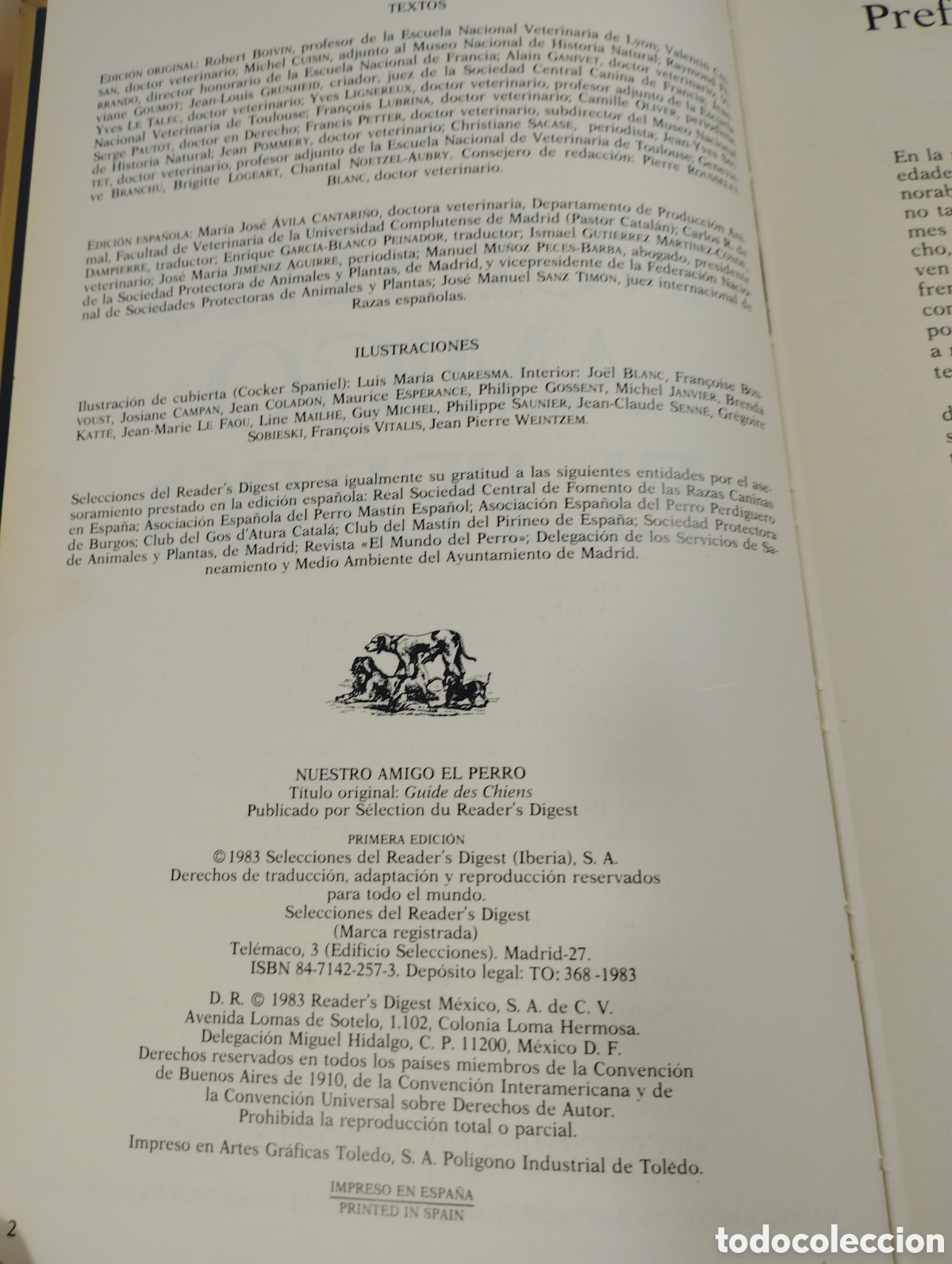 Libros: Nuestro amigo el perro. Selecciones del Readers Digest. - Foto 3