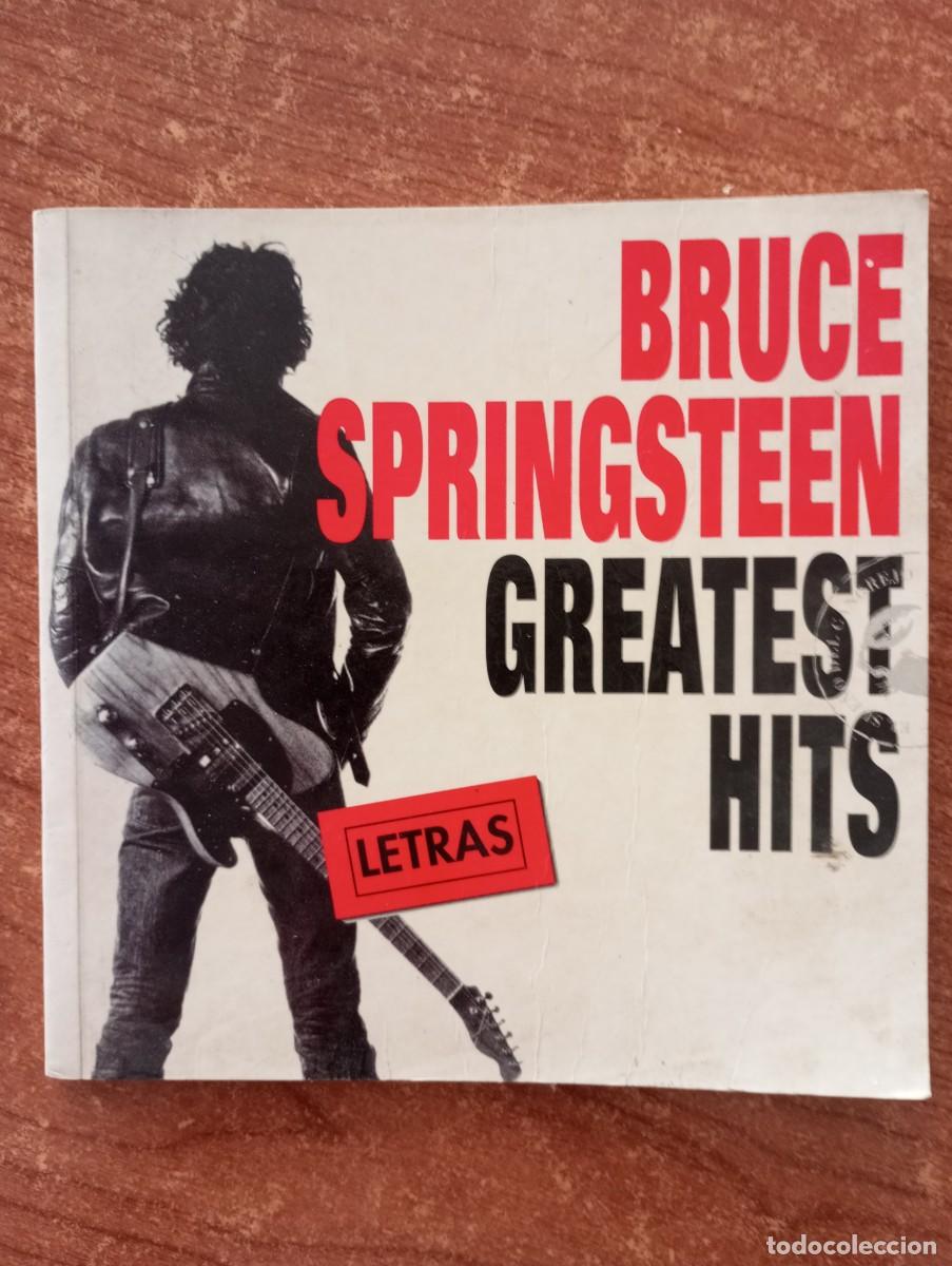 Libros: Bruce Springsteen. Greatest hits. Letras - Foto 1