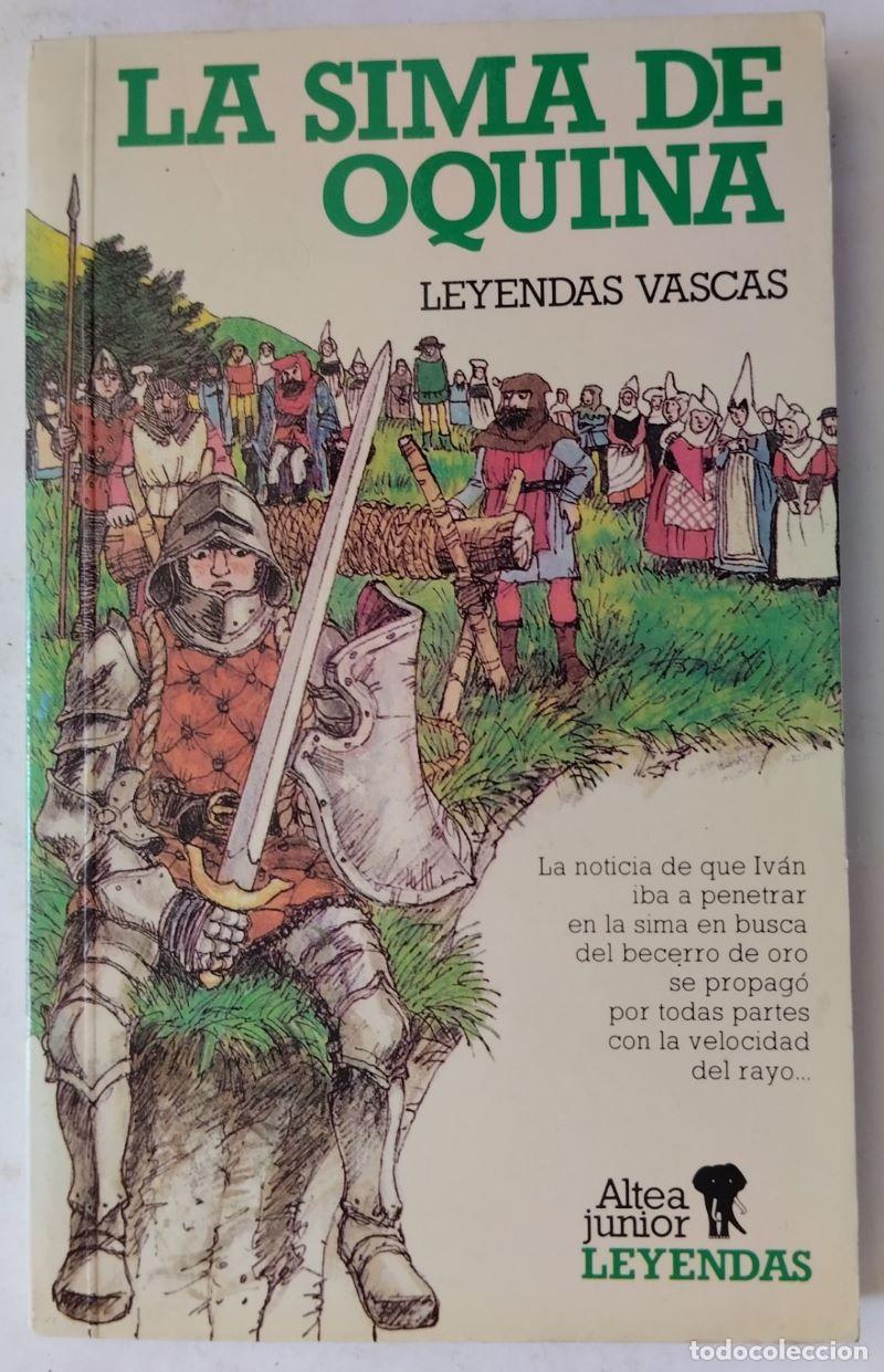 Libros: La sima de Oquina. Leyendas vascas - Foto 1