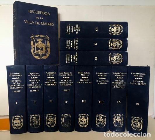 Livros em segunda m&atilde;o: Recuerdos de la Villa de Madrid. Obra completa en 12 vol&uacute;menes - VV.AA.GERONIMO DE LA QUINTANA y ot