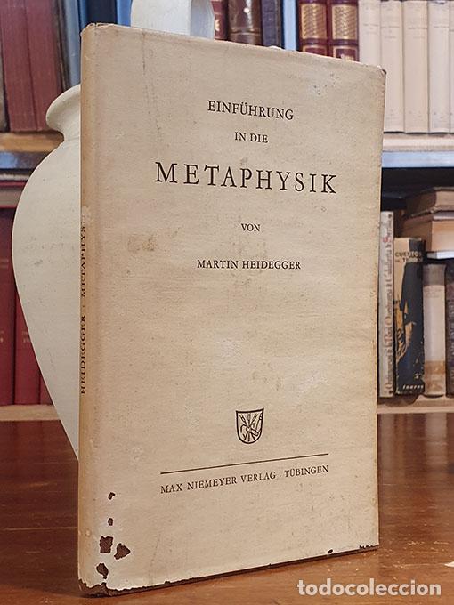Libros: Einf&uuml;hrung in die Metaphysik. - HEIDEGGER, Martin. - Foto 3