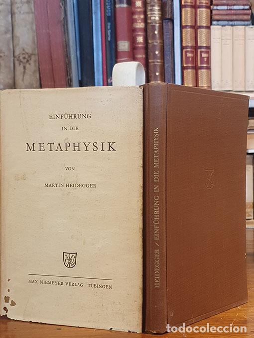 Libros: Einf&uuml;hrung in die Metaphysik. - HEIDEGGER, Martin. - Foto 1