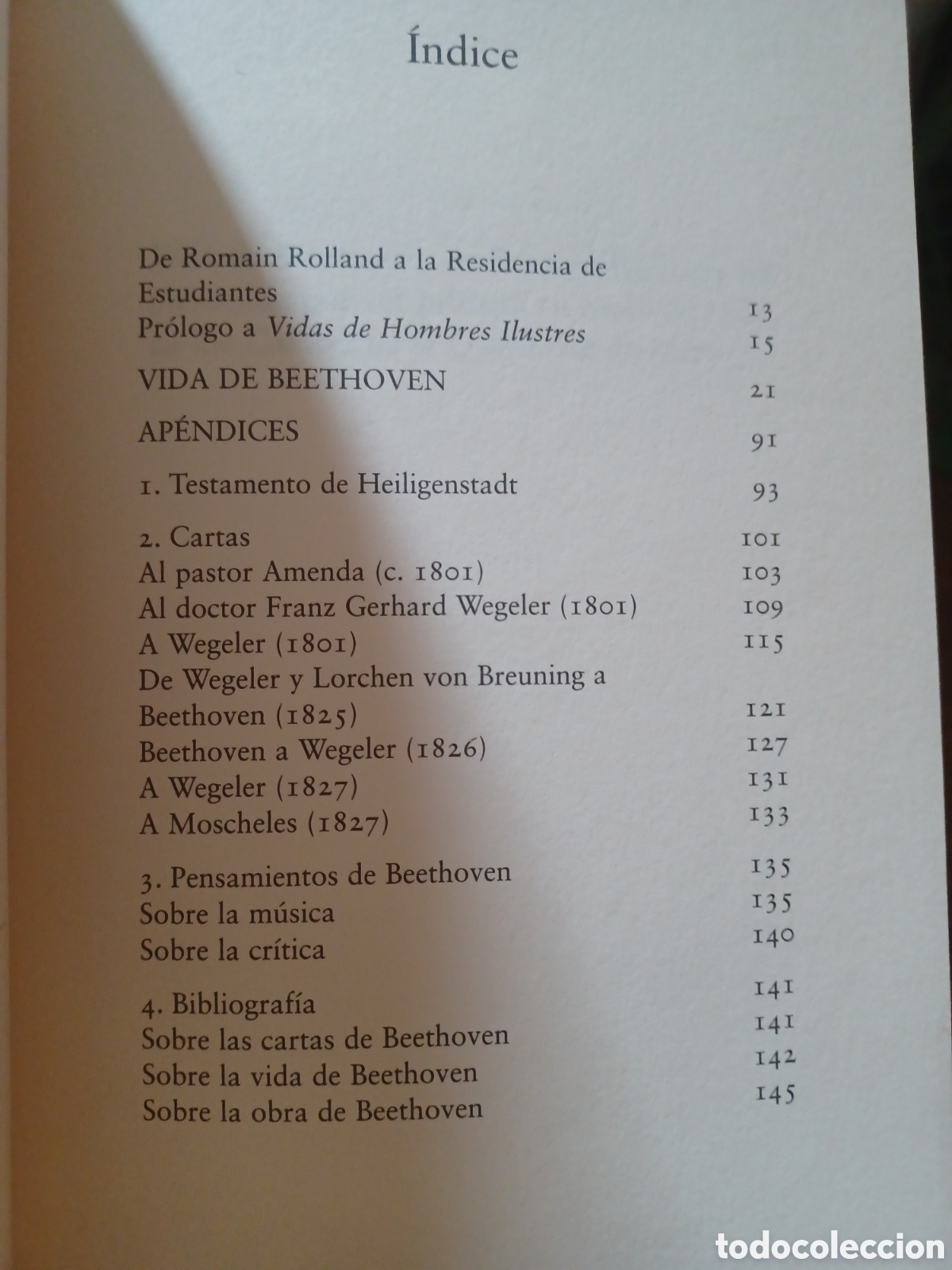 Libros: Barybook 301. Vida de Beethoven Rom&aacute;in Rolland - Foto 5