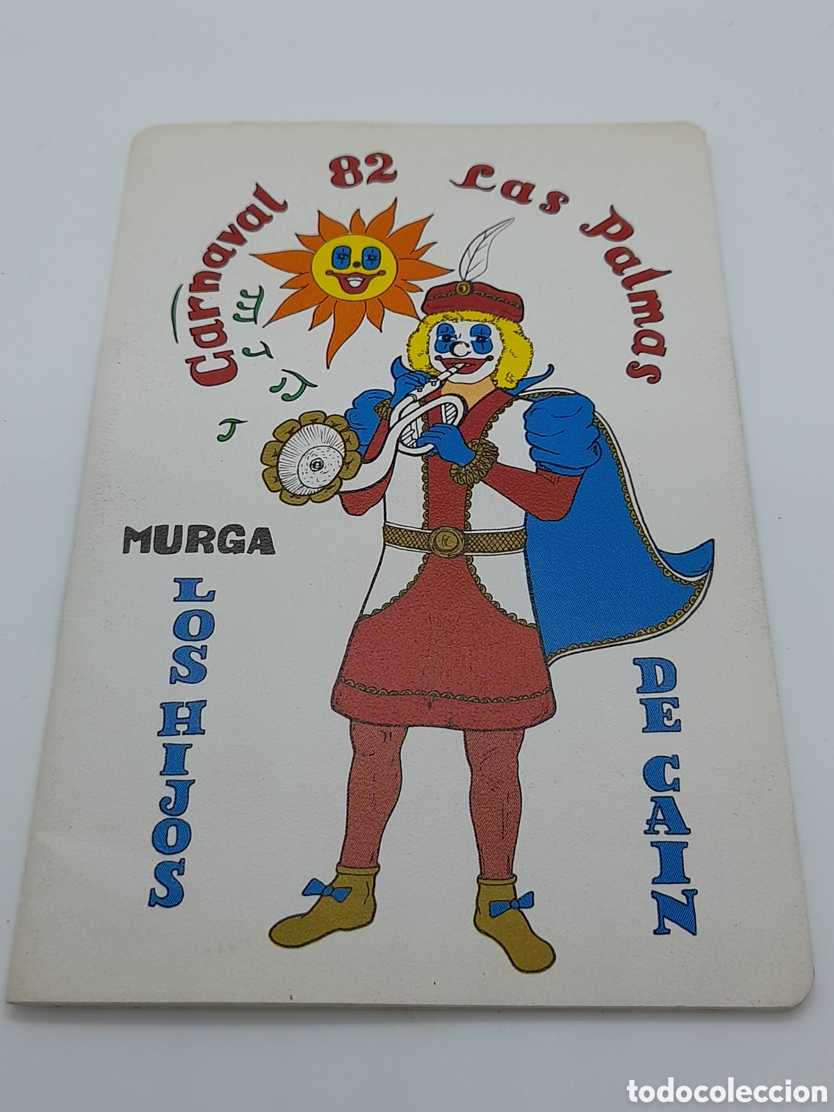 Libros: CARNAVAL DE LAS PALMAS 1982. LIBRETO MURGA, LOS HIJOS DE CAIN - Foto 1