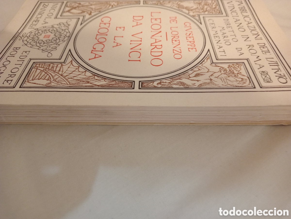 Libros: Leonardo da Vinci e la Geologia 1989. ITALIANO - Foto 2