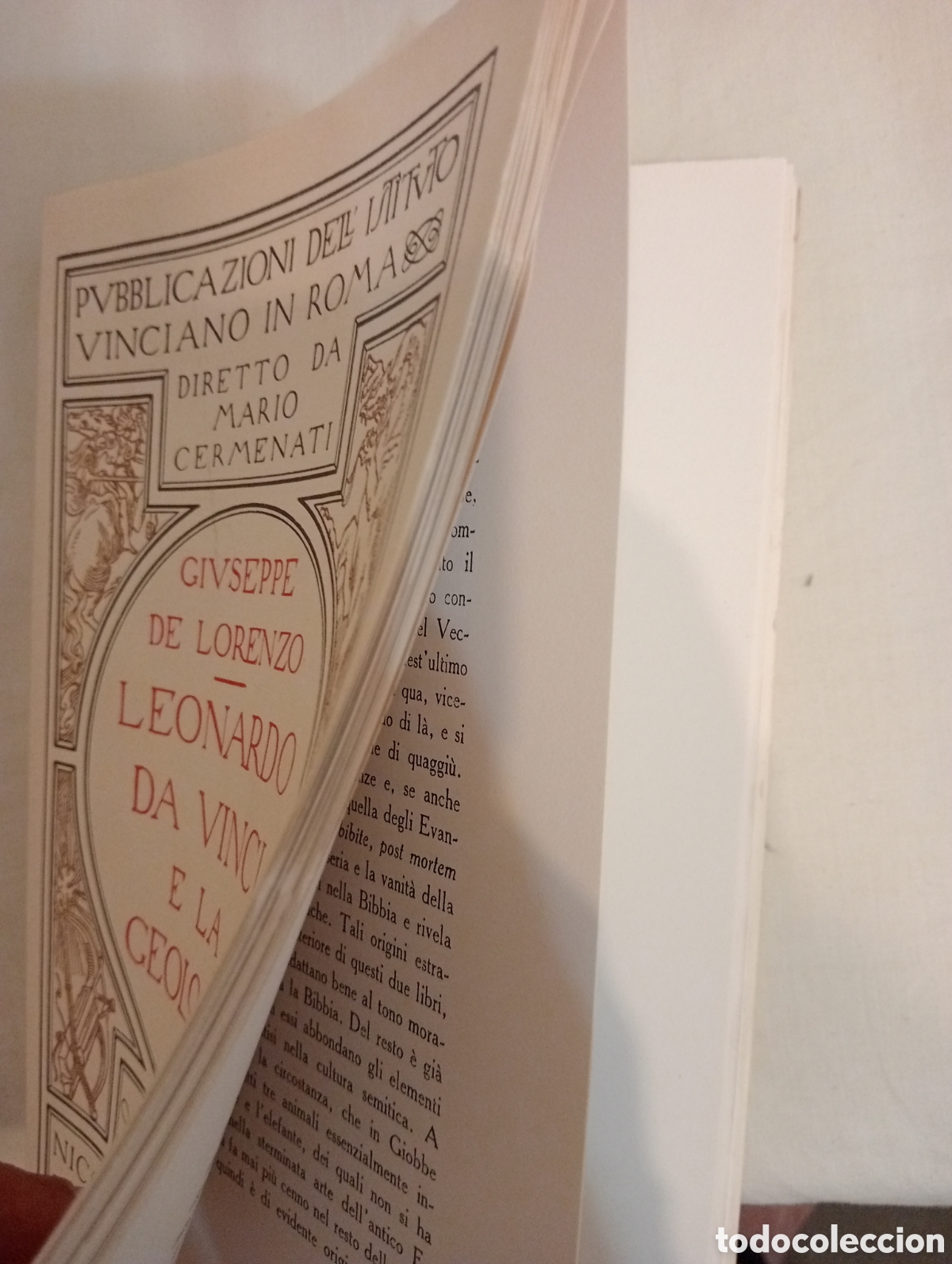 Libros: Leonardo da Vinci e la Geologia 1989. ITALIANO - Foto 4