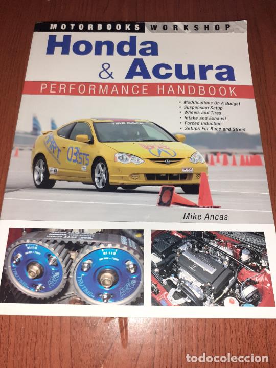 Libros: HONDA AND ACURA PERFORMANCE HANDBOOK - MIKE ANCAS