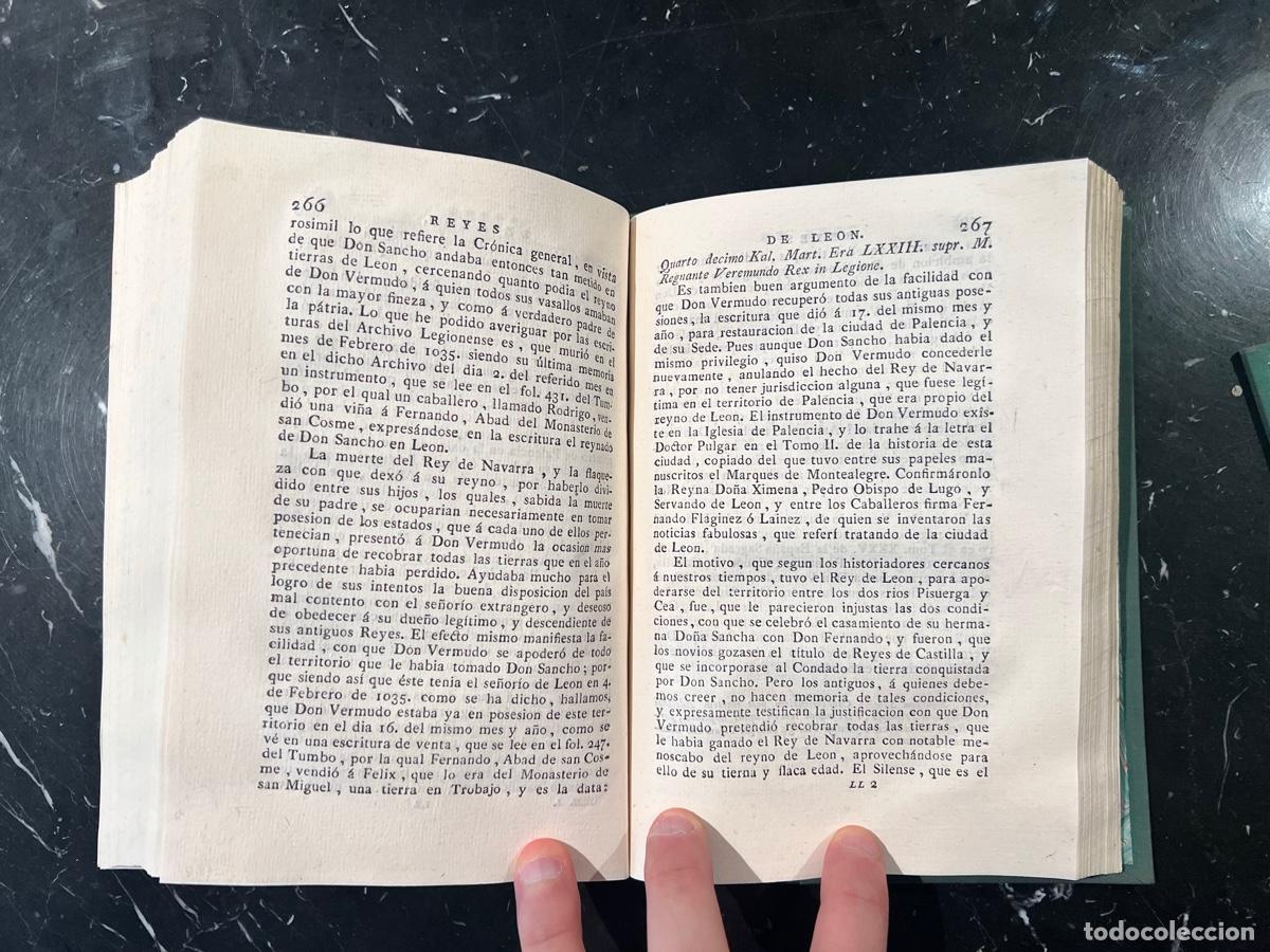 Libros: Historia de la ciudad y corte de Le&oacute;n, y de sus reyes (2 Vols) - Risco, Manuel - Foto 2