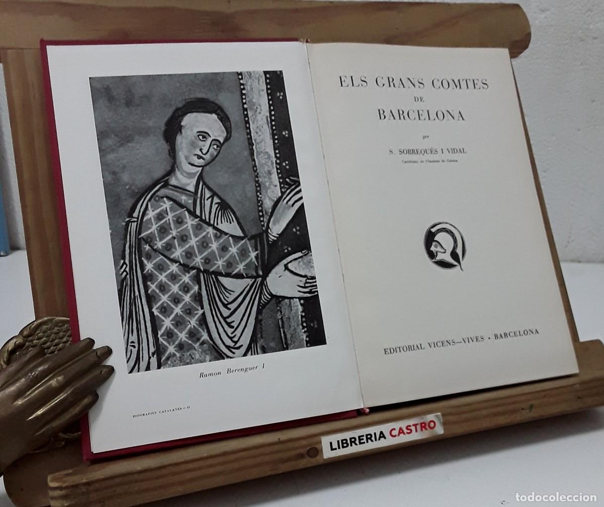 Libros: Els grans comtes de Barcelona - Santiago Sobrequ&eacute;s Vidal. - Foto 1