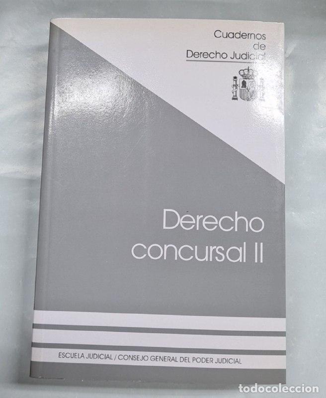 Libros: CUADERNOS DE DERECHO JUDICIAL. DRECHO CONCURSAL VOL.2 - Foto 1