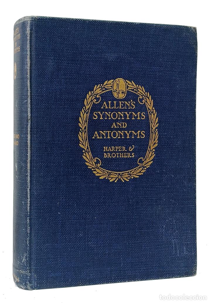 Livros em segunda m&atilde;o: STURGES ALLEN (F.). Allen's Synonyms and Antonyms