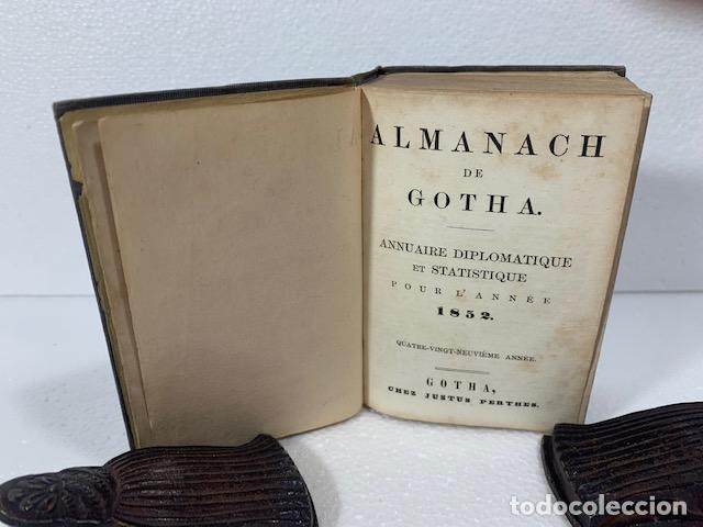 Libros: ALMANACH DE GOTHA 1852 - Foto 5