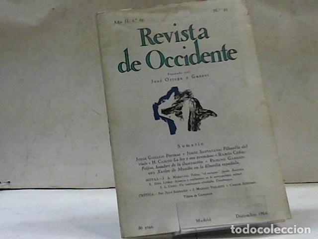 Libros: REVISTA DE OCCIDENTE 2&ordf; EPOCA A&Ntilde;O II N&Uacute;MERO 21 - Foto 1