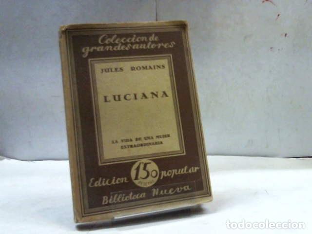 Libros: LUCIANA jules romains - Foto 1