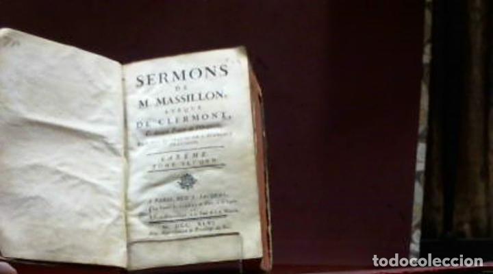 Libros: SERMONS DE M MASSILLON CAREME TOME SECOND M MASSILLON - Foto 7