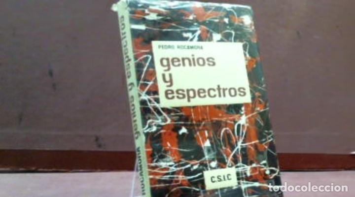 Libros: GENIOS Y ESPECTROS PEDRO ROCAMORA - Foto 2