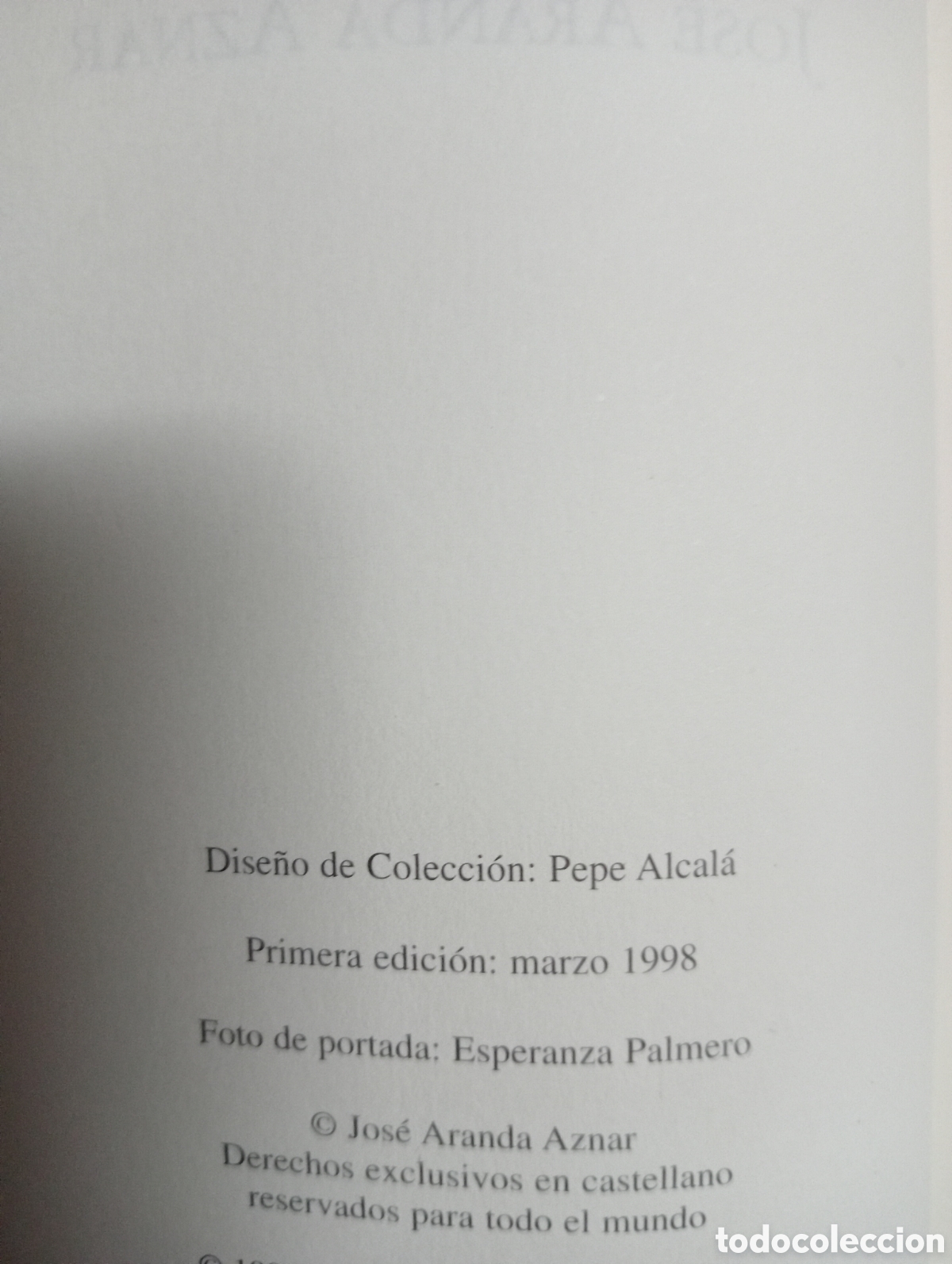 Libros: La venta de borondo Jose Aranda PRIMERA EDICI&Oacute;N - Foto 4