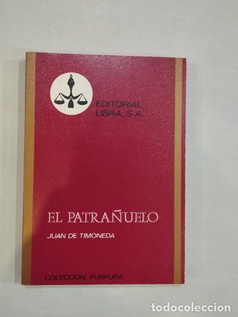 Libros: Juan de Timoneda - El patra&ntilde;uelo - Foto 1