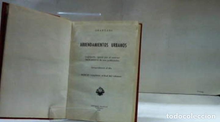 Libros: ARRENDAMIENTOS URBANOS ARANZADI - Foto 2