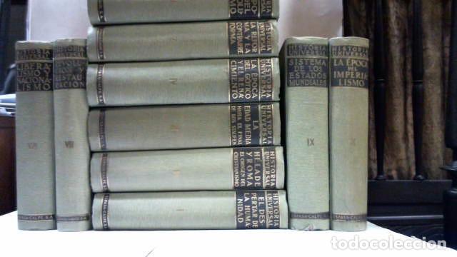 Libros: HISTORIA UNIVERSAL 10 TOMOS WALTER GOETZ - Foto 1