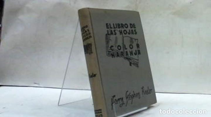 Libros: EL LIBRO DE LAS HOJAS COLOR NARANJA HARRY STEPHEN KEELER - Foto 1