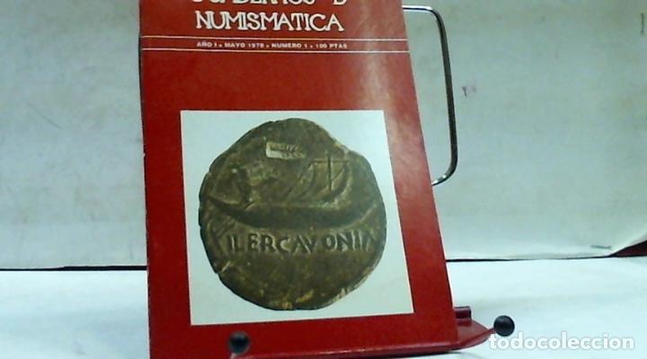 Libros: CUADERNOS DE NUMISMATICA A&Ntilde;O 1 MAYO 1978 NUMERO 1 - Foto 1