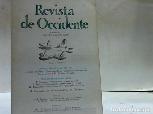 Libros: REVISTA DE OCCIDENTE NUMERO 79 - Foto 1