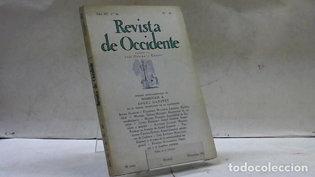 Libros: REVISTA DE OCCIDENTE 2&ordf; EPOCA A&Ntilde;O III N&Uacute;MERO 33 - Foto 1