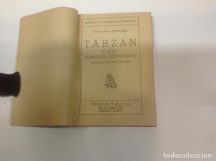 Libros: TARZAN Y LOS HOMBRES LEOPARDOS EDGAR RICE BURROUGHS - Foto 2
