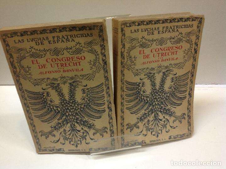 Libros: EL CONGRESO DE UTRECHT ALFONSO DANVILA - Foto 1