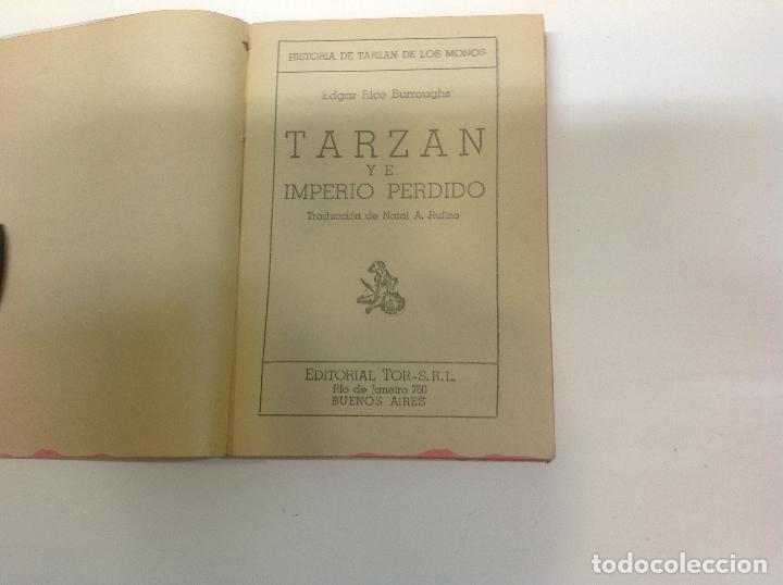 Libros: TARZAN EN EL IMPERIO PERDIDO EDGAR RICE BURROUGHS - Foto 2