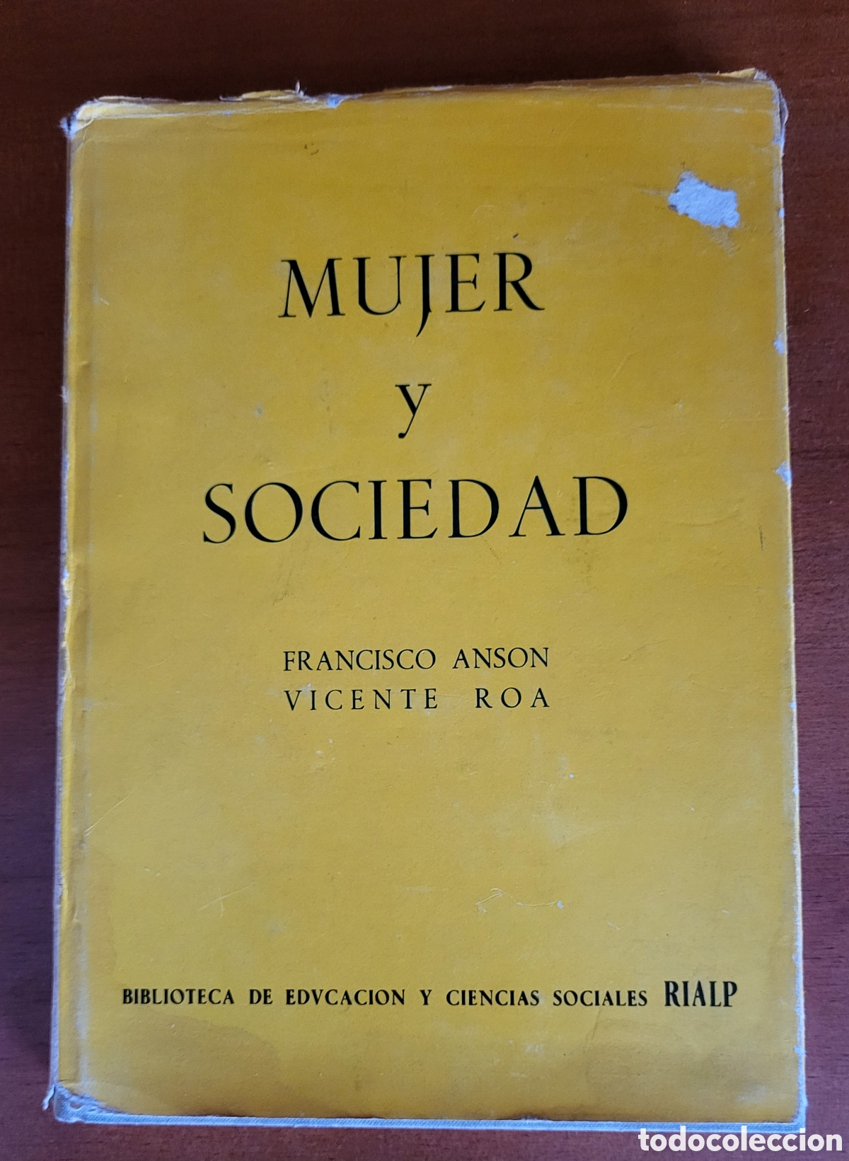 Libros: Mujer y Sociedad/Francisco Anson, Vicente Roa - Foto 1