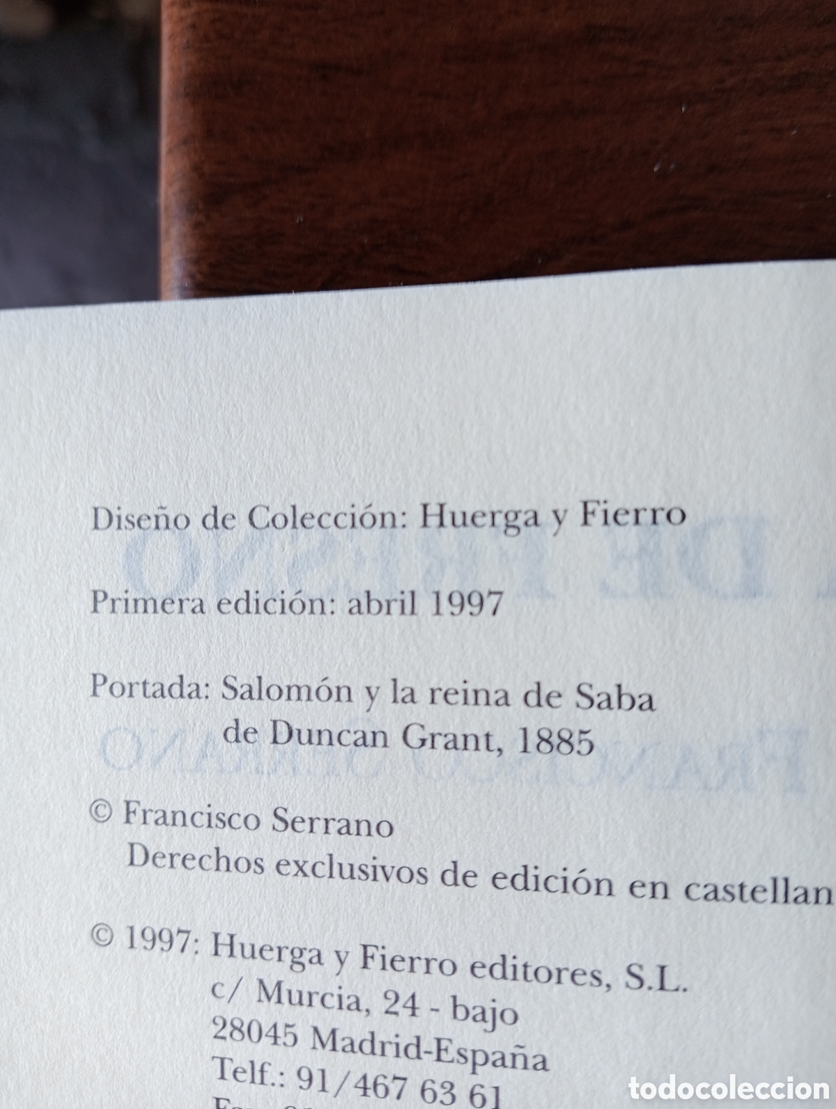 Libros: La vara de fresno Francisco Serrano PRIMERA EDICI&Oacute;N - Foto 4