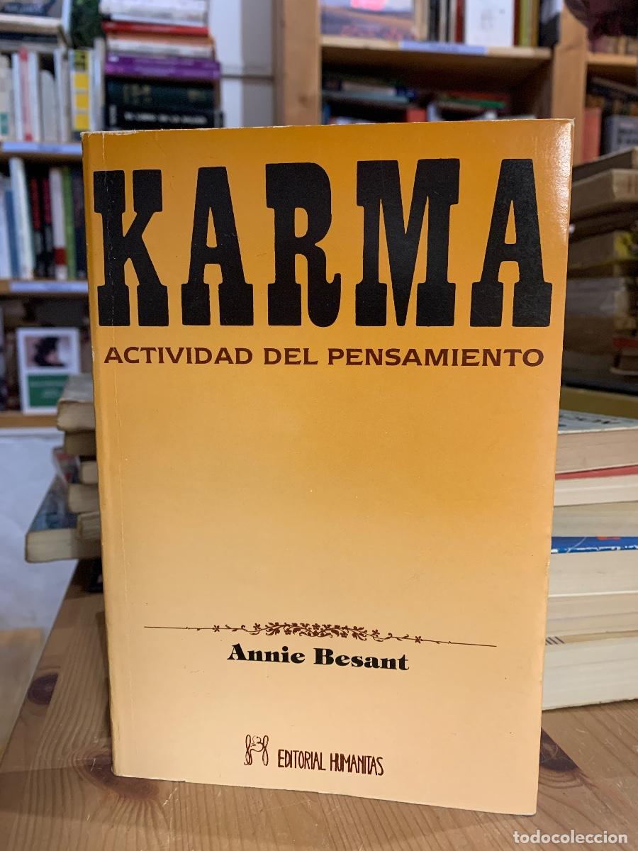 Libros: Karma. Actividad del pensamiento - Annie Besant - Foto 1