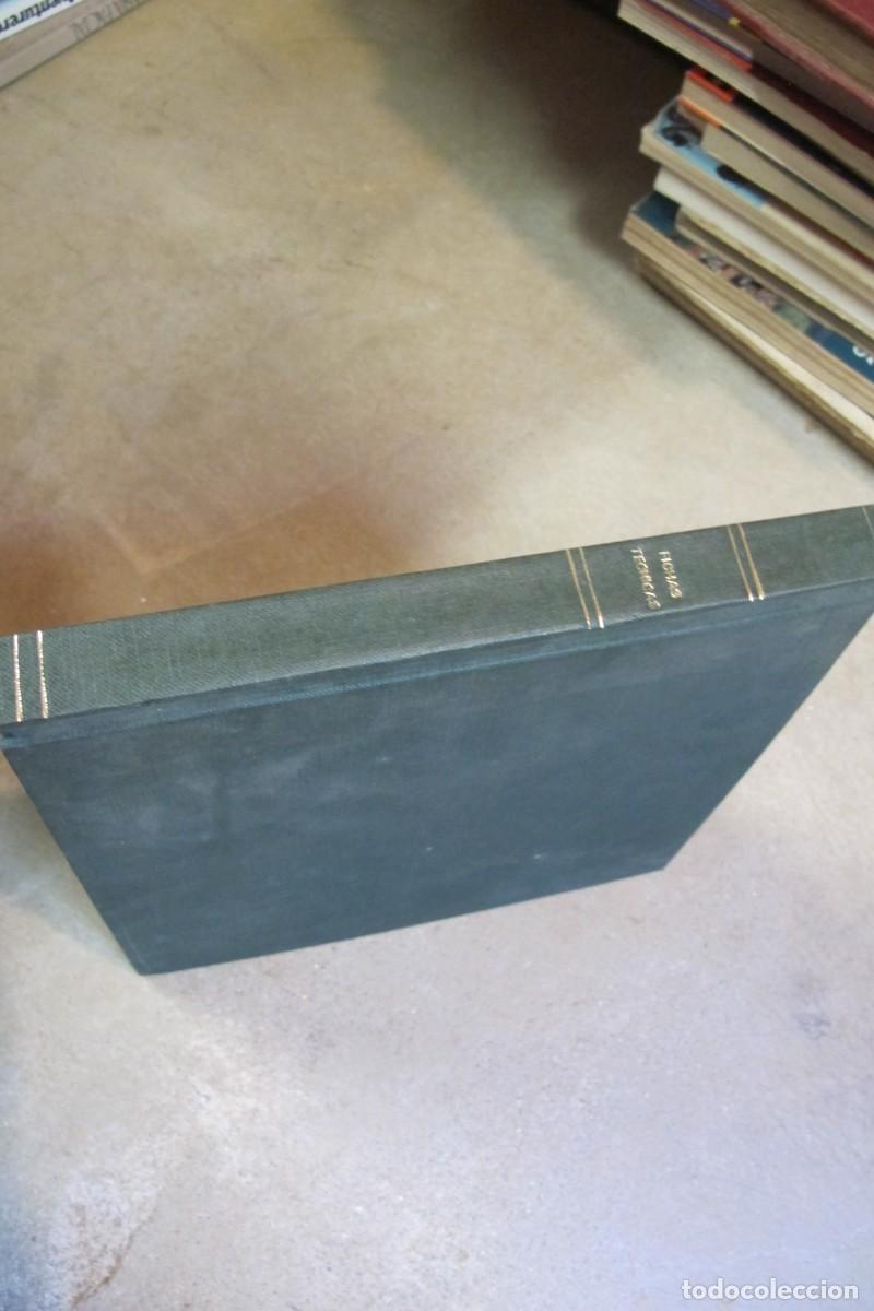 Libros: LIBRO ENCUADERNADO DE 105 FICHAS TECNICAS INDUSTRIALES