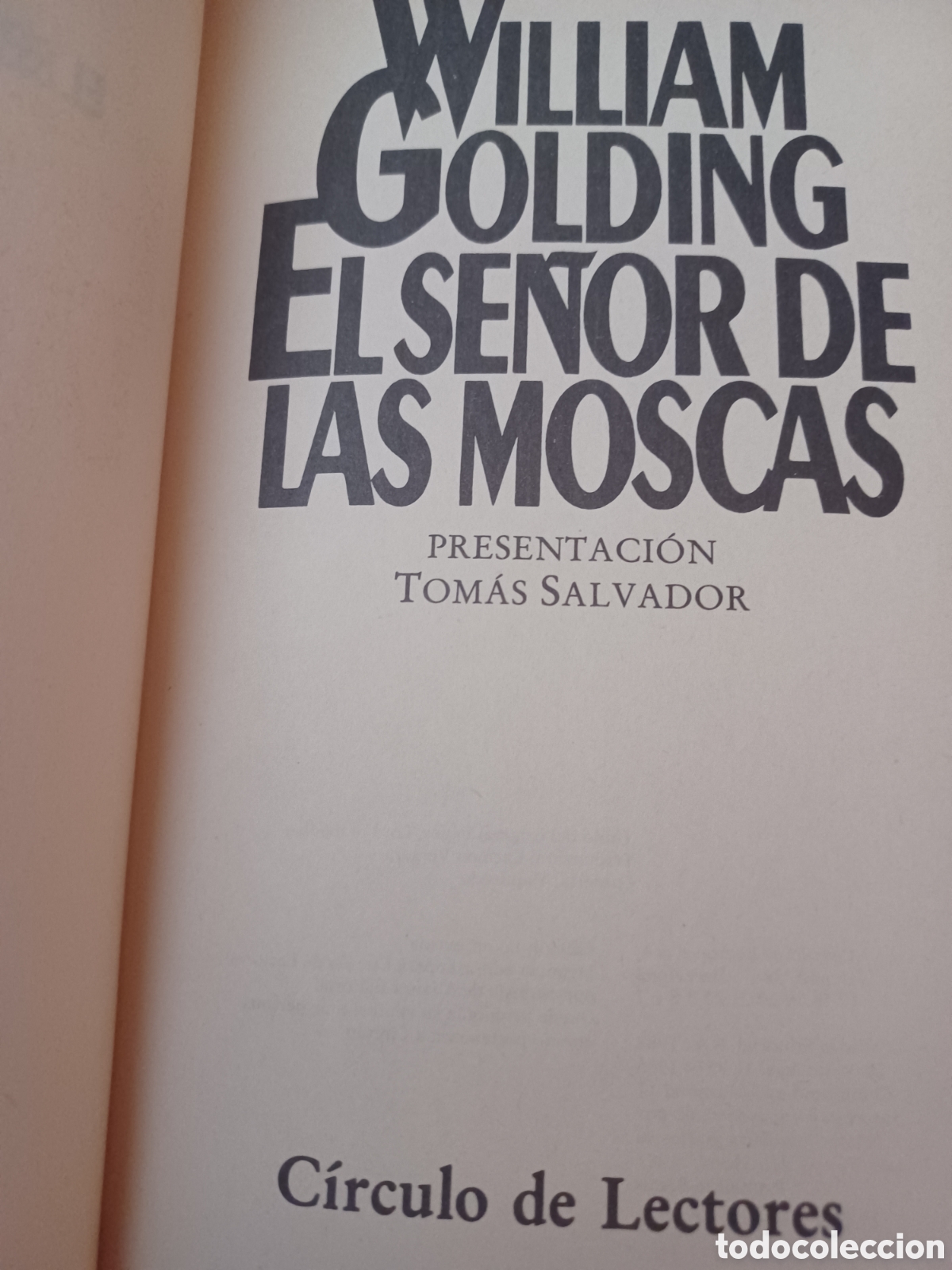 Libros: Barybook 225. El Se&ntilde;or de las Moscas William Golding C&iacute;rculo de Lectores - Foto 2