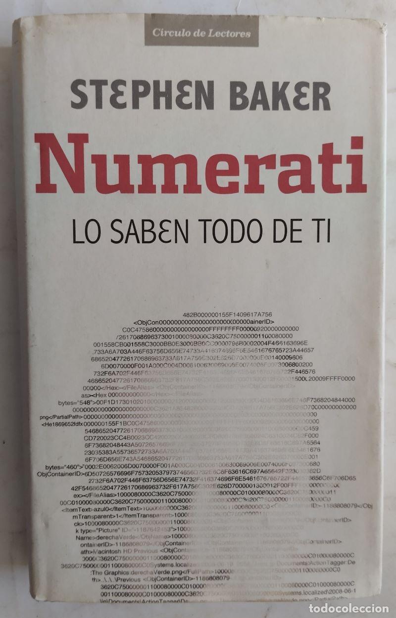 Libros: Numerati. Lo saben todo de ti - Stephen Baker - Foto 1
