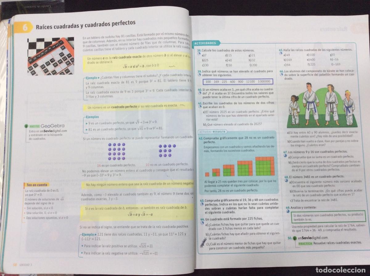 Libros: MATEM&Aacute;TICAS. 2 ESO. SAVIA SM - Foto 4