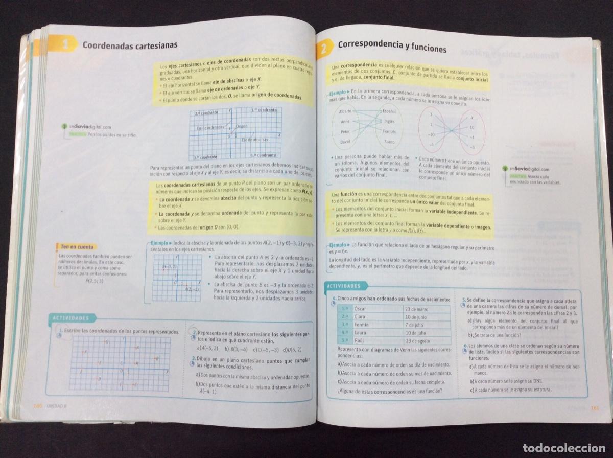 Libros: MATEM&Aacute;TICAS. 2 ESO. SAVIA SM - Foto 5