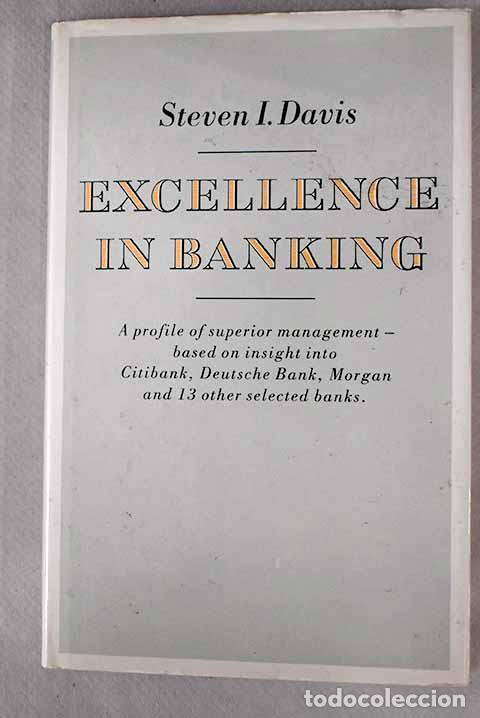 Libros: Excellence in banking.- Davis, Steven I. - Foto 1