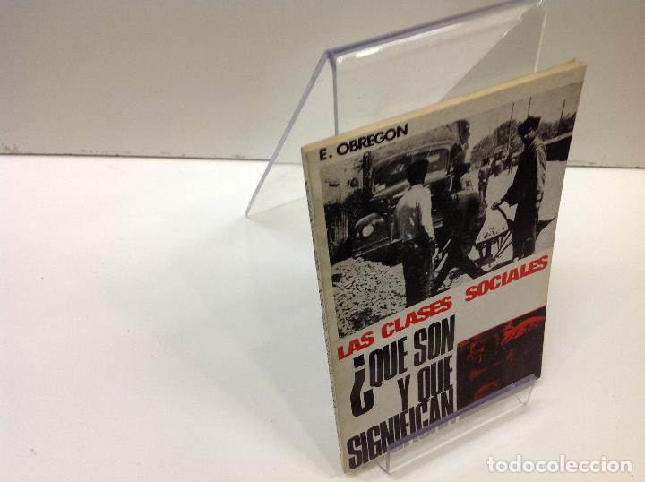Libros: LAS CLASES SOCIALES EDUARDO OBREGON - Foto 1