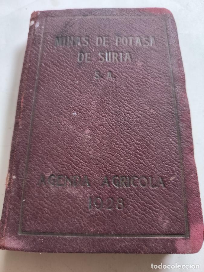 B&uuml;cher: Antigua agenda de minas de potasa de suria. 1928- TDK145 -