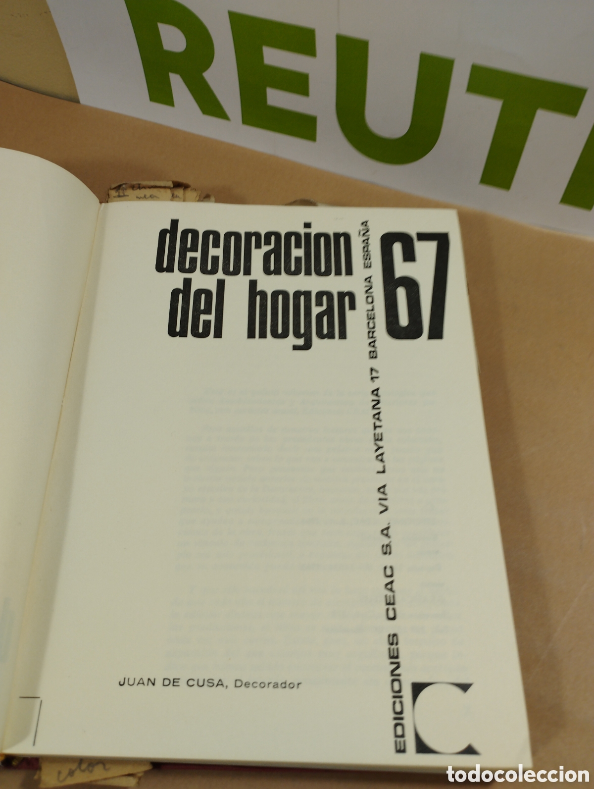 Libros: Decoraci&oacute;n del hogar 67. Ediciones ceac. - Foto 2