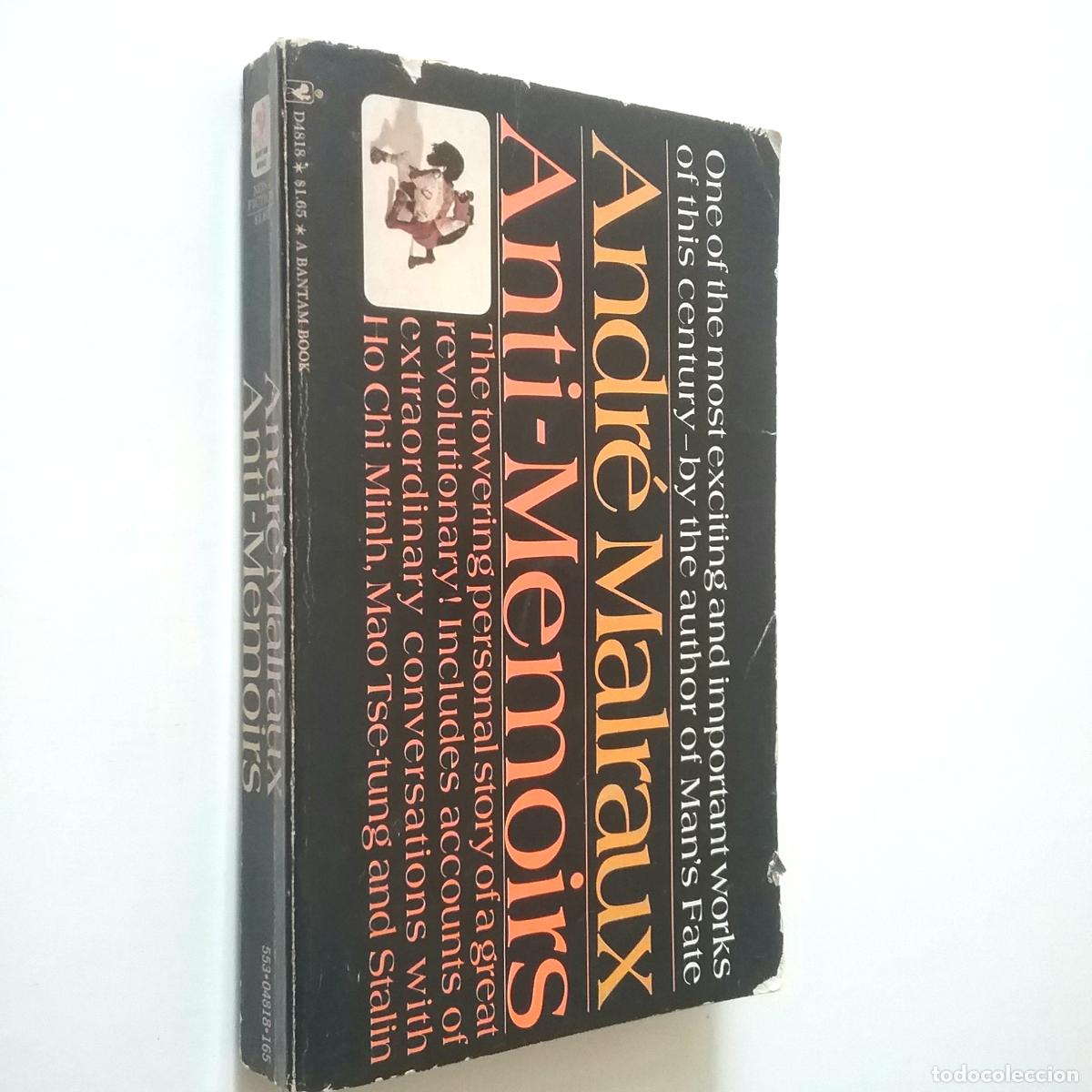 Libros: Andr&eacute; Malraux - Anti-Memoirs - Foto 1