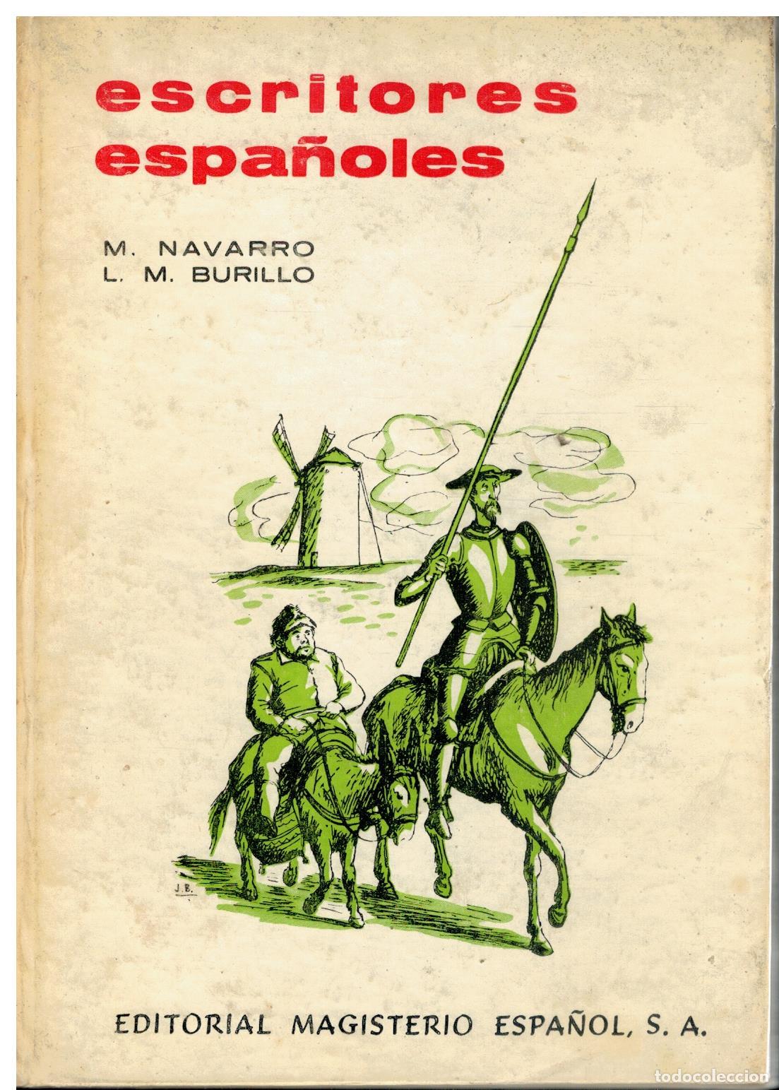 Libros: ESCRITORES ESPA&Ntilde;OLES (LECTURAS PARA UN CURSO ESCOLAR). - Foto 1