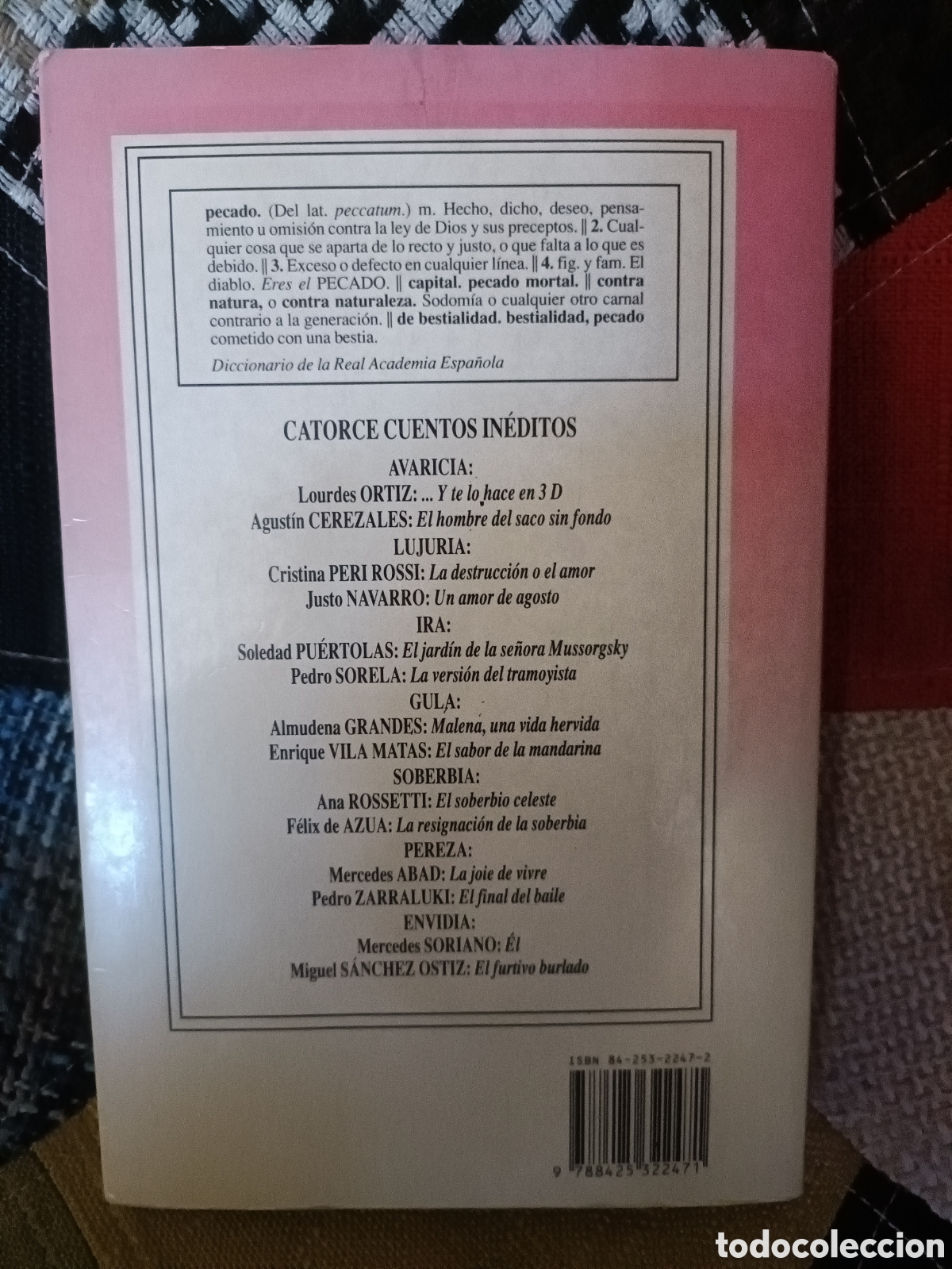 Libros: Libro Los Pecados Capitales -Ediciones Grijalbo- 1&deg; Edici&oacute;n. - Foto 2