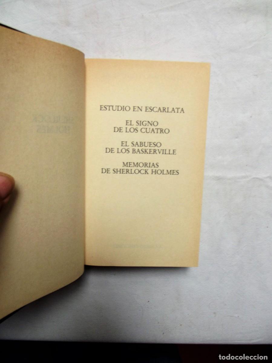 Libros: SHERLOCK HOLMES OBRAS COMPLETAS ( I ) SIR ARTHUR CONAN DOYLE - Foto 2