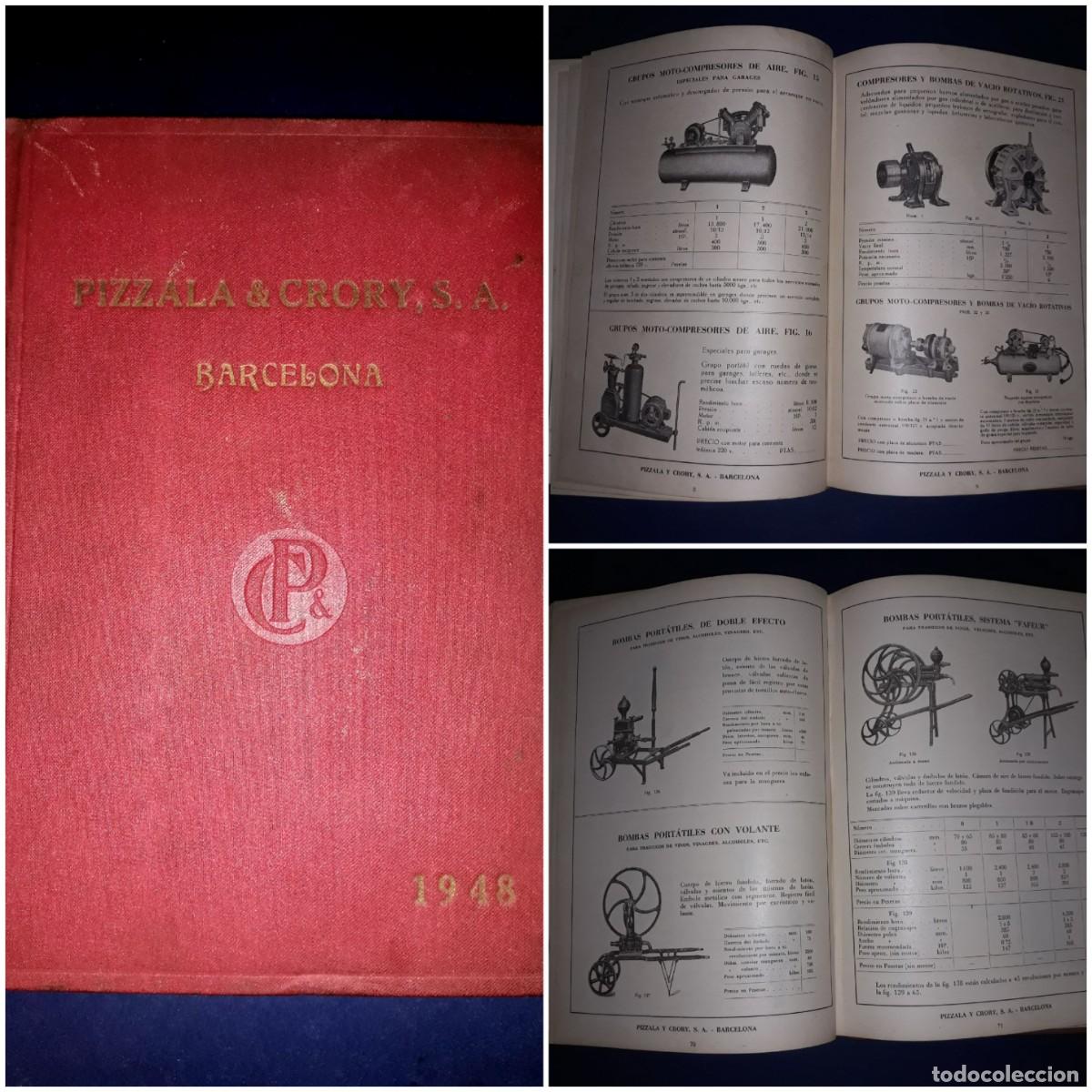 Libros: Pizzala & Crory Cat&aacute;logo General (Tuber&iacute;as ,Grifos,Valvulas Aparatos Vapor,Bombas ,Compresores) 1948
